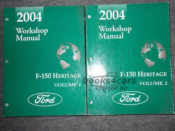 view cover of 2004 F150 Heritage Shop Service Repair Manual Set by Ford Truck