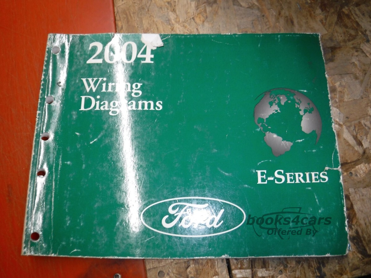 view cover of 2004 Econoline Wiring Diagram Manual by Ford Truck for Van