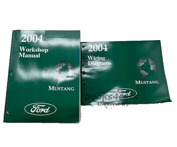 view cover of 2004 Mustang Shop Service Repair Manual by Ford