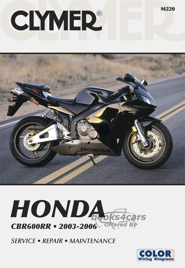 view cover of 2003-2006 CBR600RR Shop Service Repair Manual for Honda by Clymer for CBR 600 RR