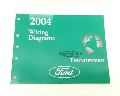 view cover of 2004 Thunderbird Wiring Diagrams Manual by Ford