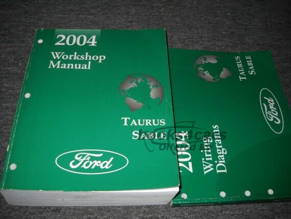 view cover of 2004 Taurus Sable Shop Service Repair Manual by Ford Mercury