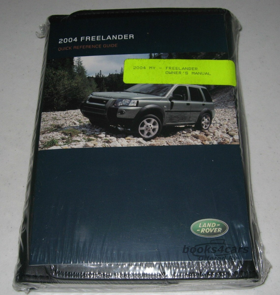 view cover of 2004 Freelander owners manual by Land Rover