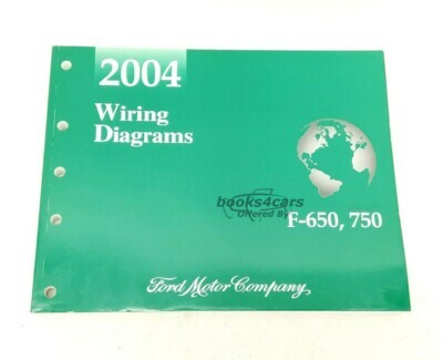 view cover of 2004 Ford F650 F750 Electrical wiring diagrams Manual