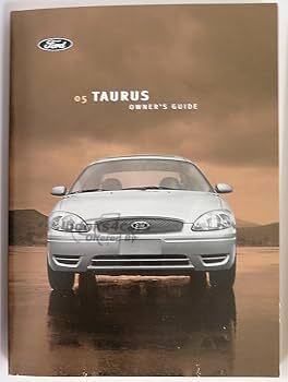 view cover of 2005 Taurus Owners Manual by Ford