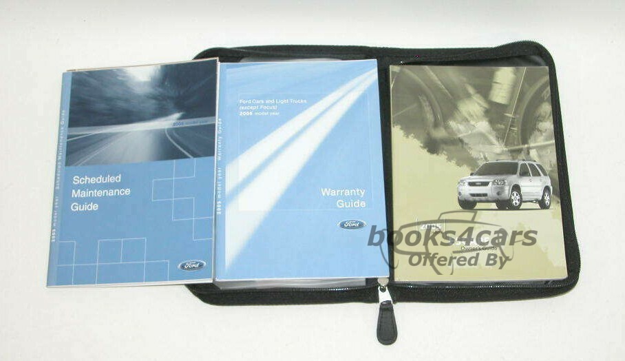 view cover of 2005 Ford Escape Owners Manual by Ford