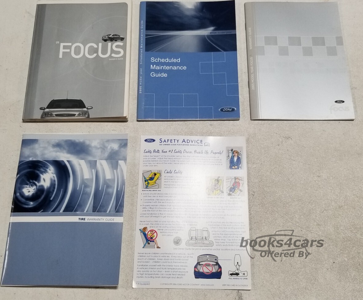 view cover of 2005 Ford Focus Owners Manual