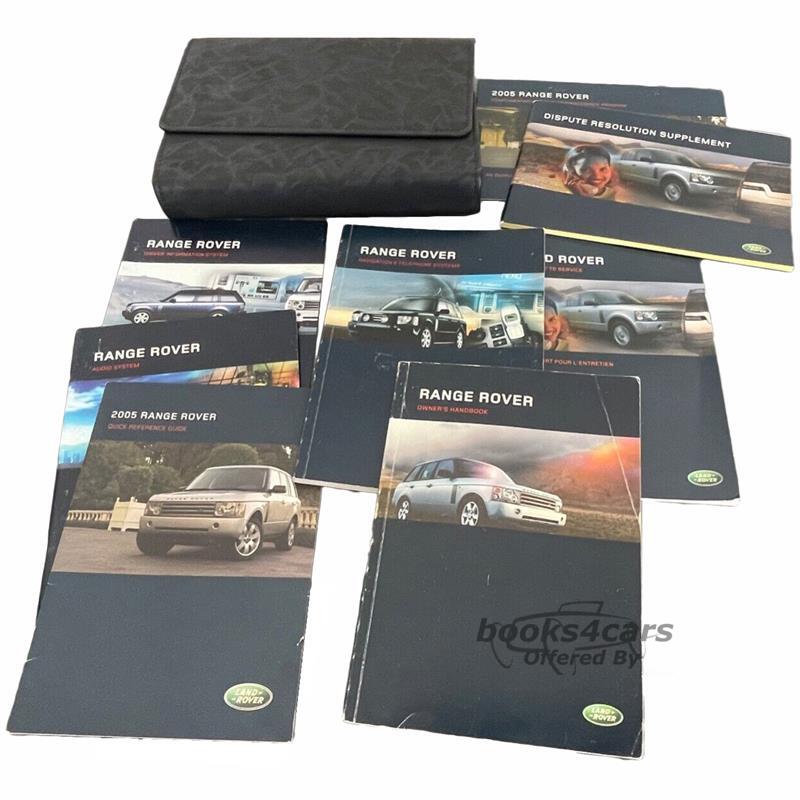 view cover of 2005 Range Rover Owners Manual by Land Rover