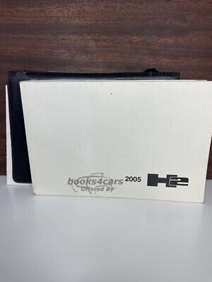 view cover of 2005 Hummer H2 Owners Manual by Hummer