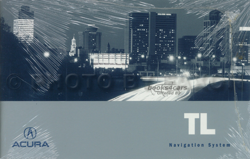 view cover of 2005 TL Navigation owners manual by Acura