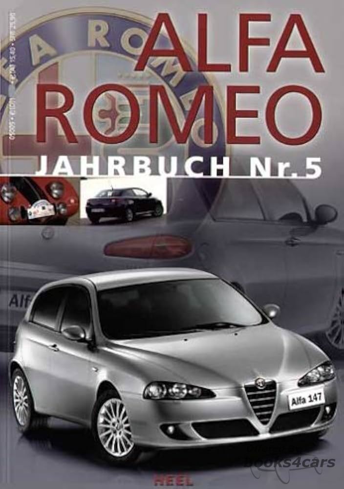 view cover of Alfa Romeo Jahrbuch #5 in GERMAN