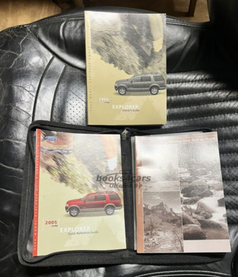 view cover of 2005 Ford Explorer Owners Manual