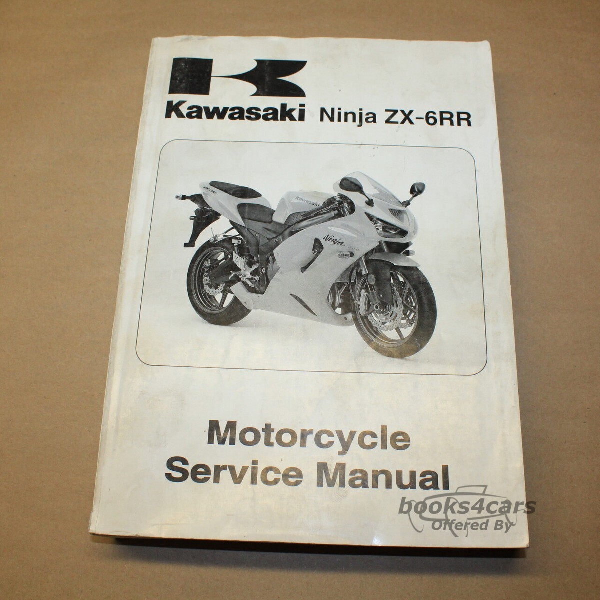 view cover of 2005 ZX-6RR Shop Service Repair Manual by Kawasaki ZX 6RR