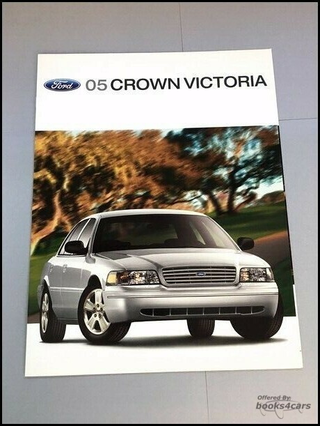 view cover of 2005 Ford Crown Victoria Sales Brochure