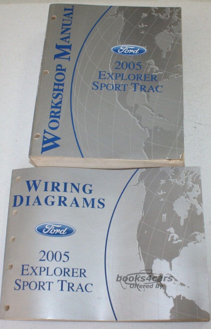 view cover of 2005 Explorer Sport Trac Wiring Diagram Manual by Ford