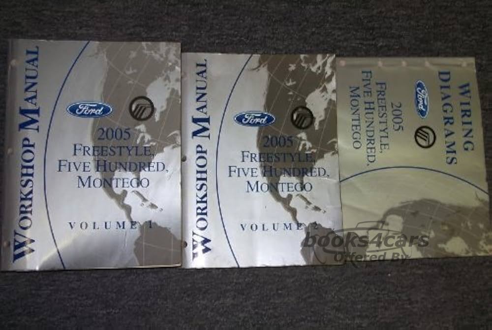 view cover of 2005 Ford Freestyle 500 Mercury Montego Electrical Wiring Diagram Manual