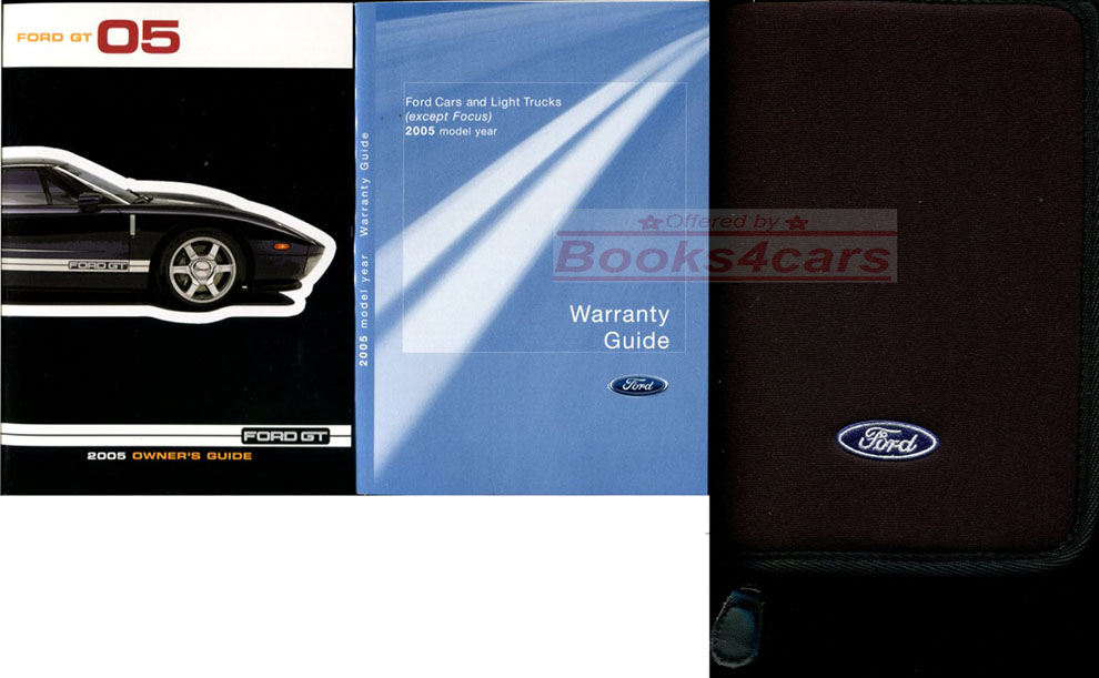 view cover of 2005-2006 Ford GT Owners Manual