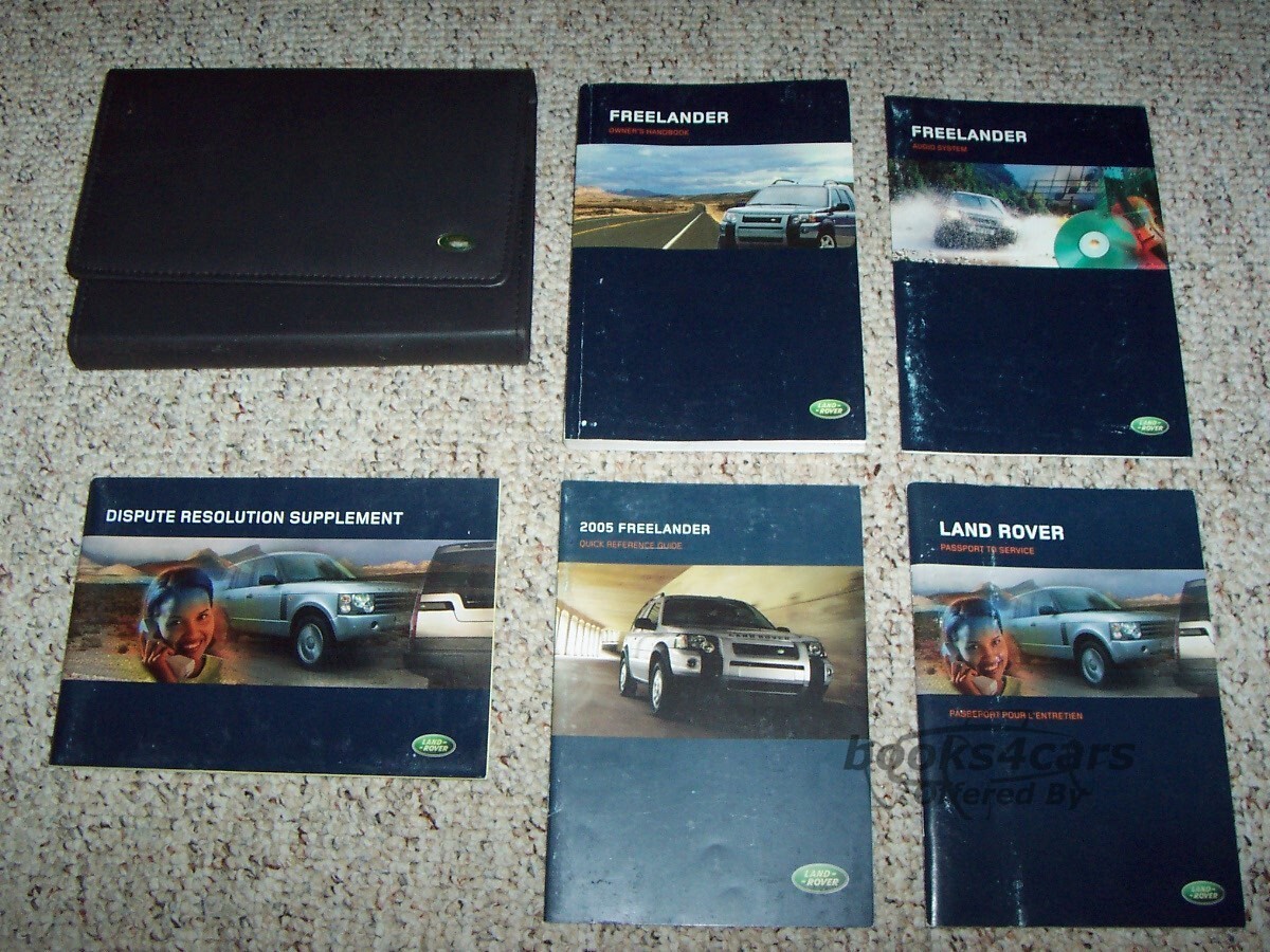 view cover of 2005 Freelander Quick Refference Guide by Land Rover