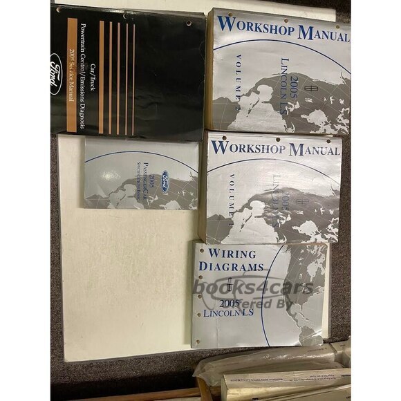 view cover of 2005 Lincoln LS Shop Service Repair Manual