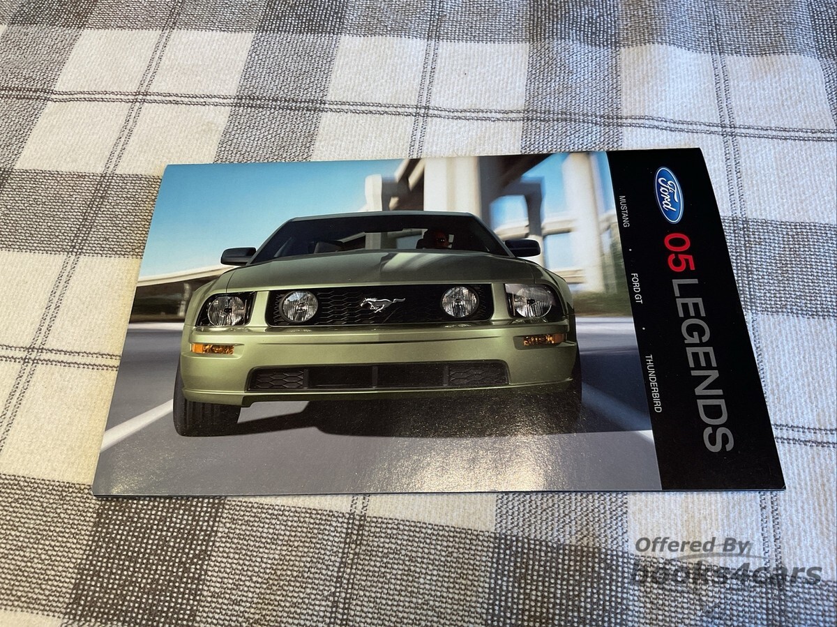 view cover of 2005 Legends Mustang Ford GT Thunderbird 8