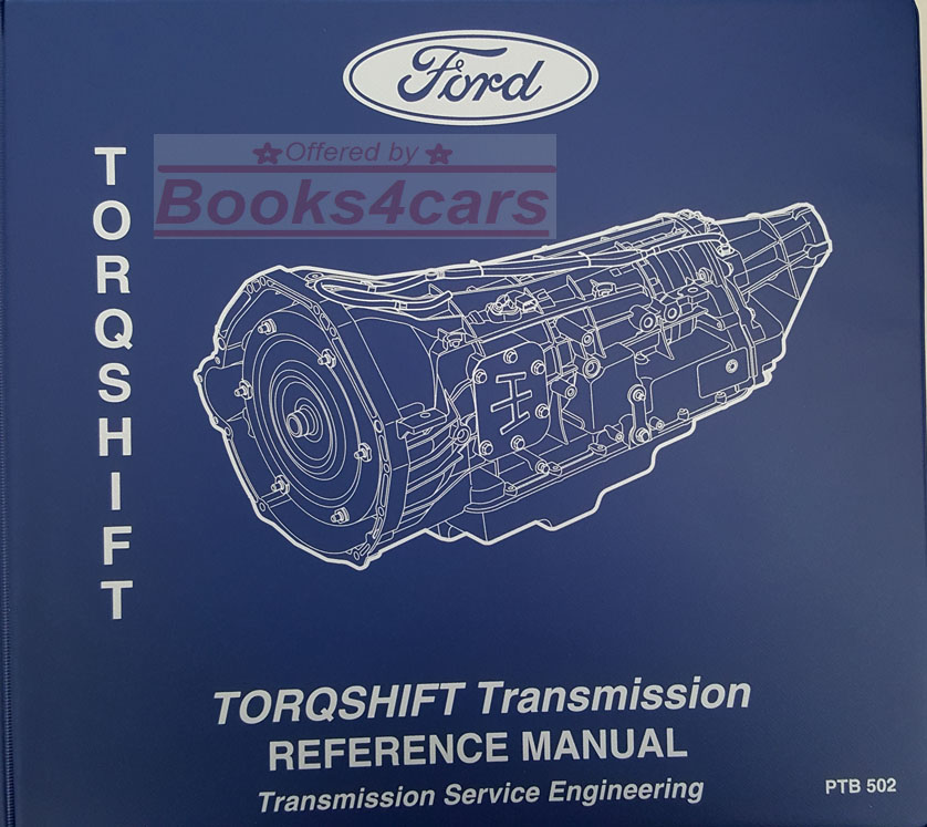 view cover of Torqshift Transmission Reference Shop Service Repair Manual by Ford