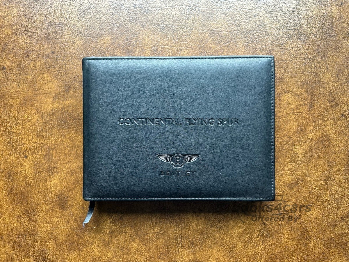 view cover of 2005-2006 Bentley Continental Flying Spur Owners Handbook Manual