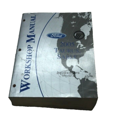 view cover of 2005 Taurus Sable Shop Service Repair Manual by Ford Mercury