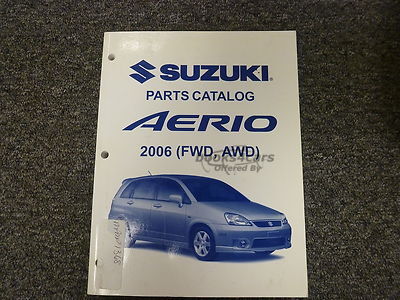 view cover of 2006 Suzuki Aerio Parts Manual by Suzuki