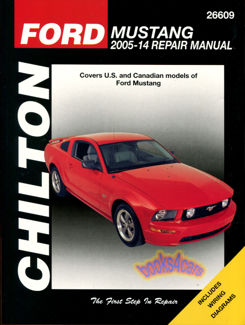 view cover of 2005-14 Ford Mustang Shop Service Repair Manual by Chilton