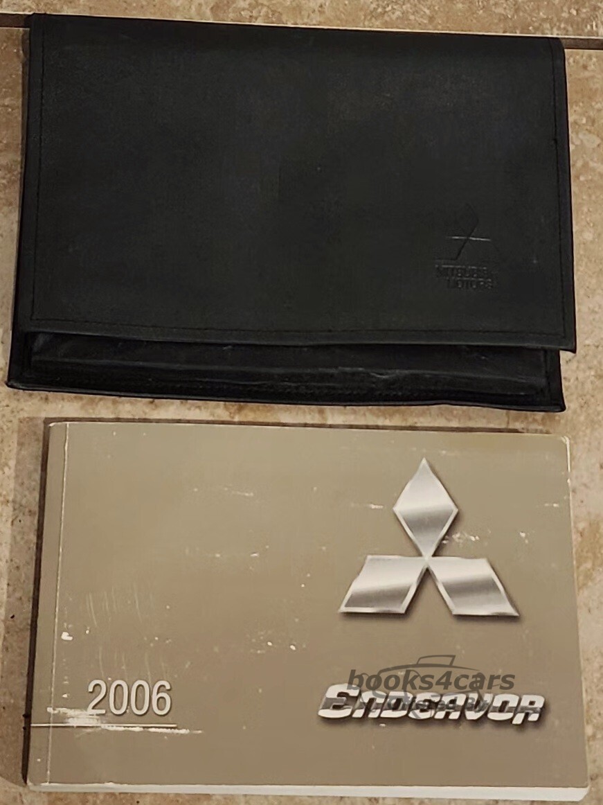 view cover of 2006 Endeavor Owners Manual by Mitsubishi