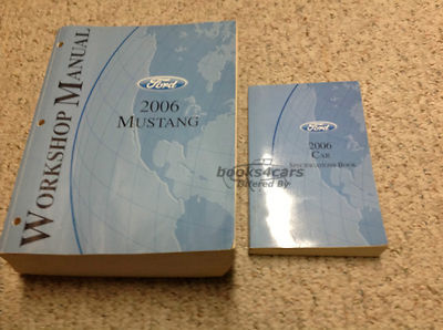 view cover of 2006 Mustang shop service repair manual by Ford