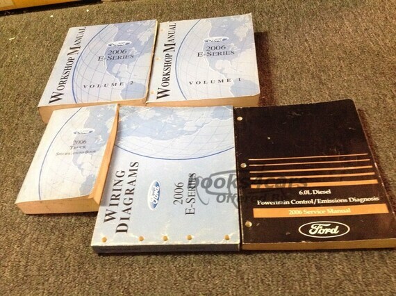 view cover of 2006 Ford Econoline E series Van Shop Service Repair Manual by Ford Truck