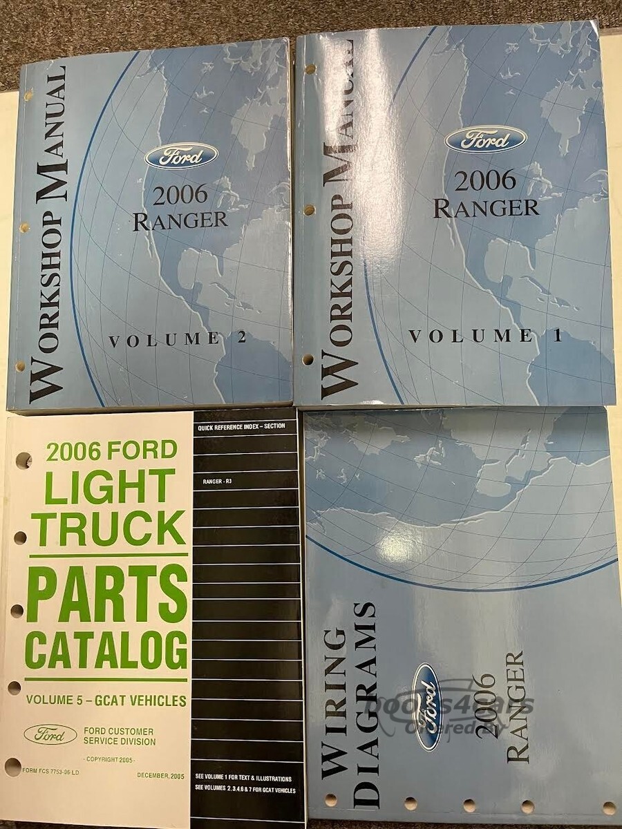 view cover of 2006 Ranger Truck Shop Service Repair Manual by Ford