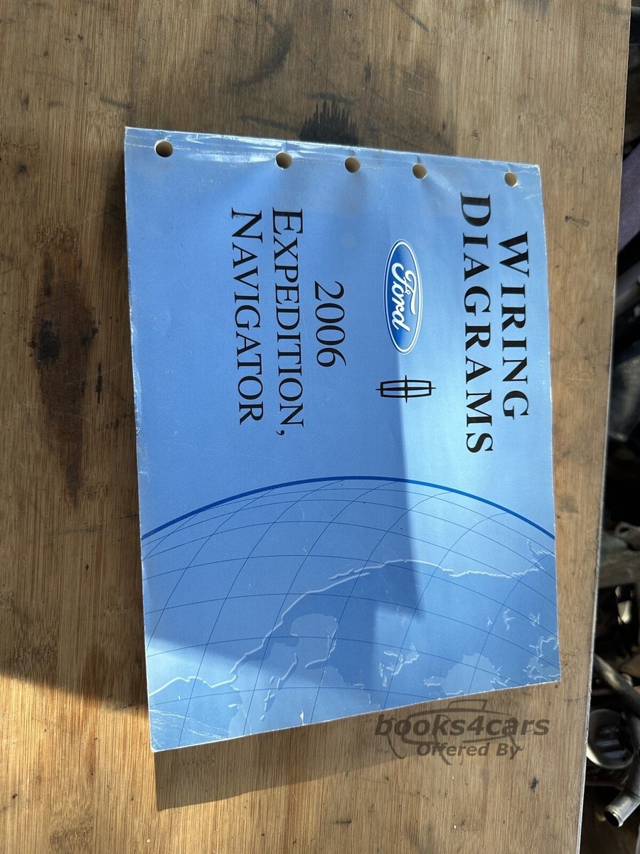 view cover of 2006 Ford Expedition Navigator Electrical Wiring Diagrams Manual