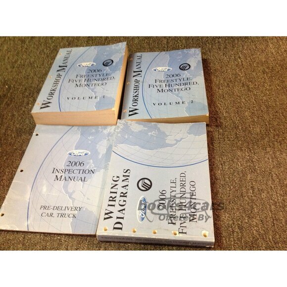 view cover of 2006 Ford Freestyle 500 Mercury Montego shop Manual