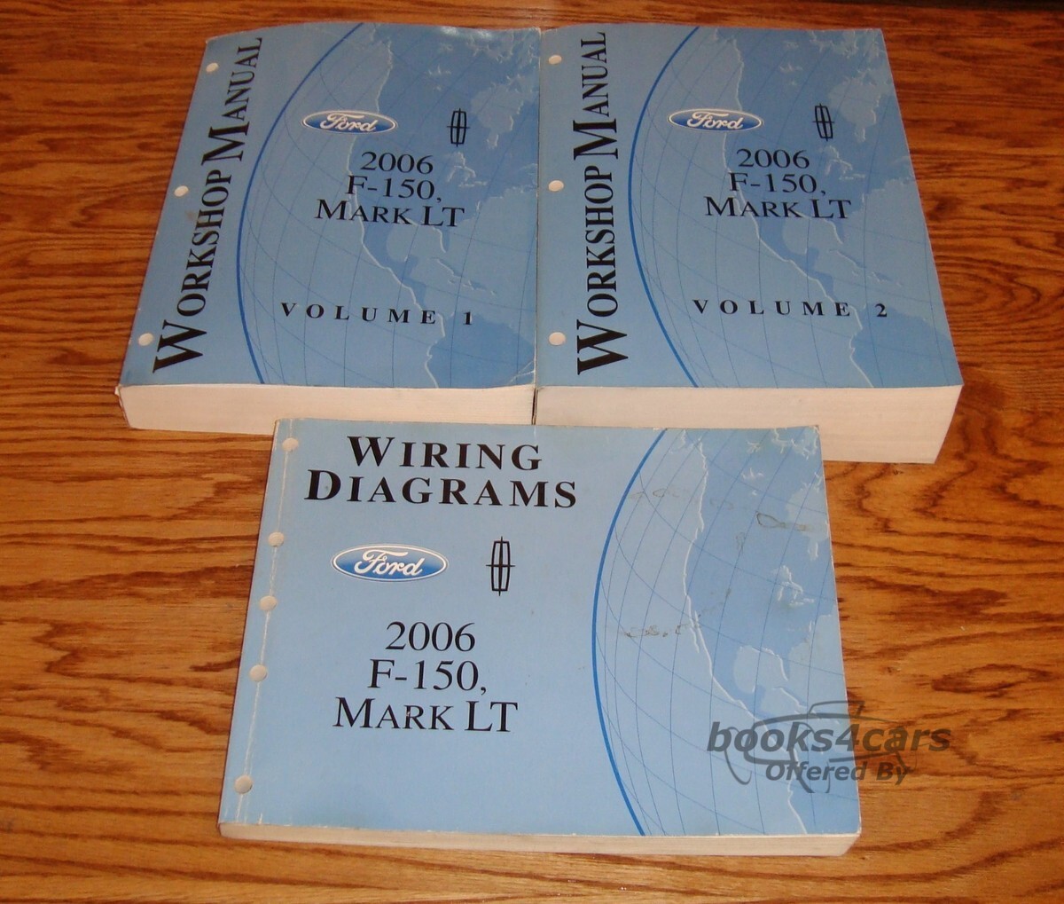 view cover of 2006 Ford F150 Lincoln Mark Lt shop service repair manual 2 volume set by Ford