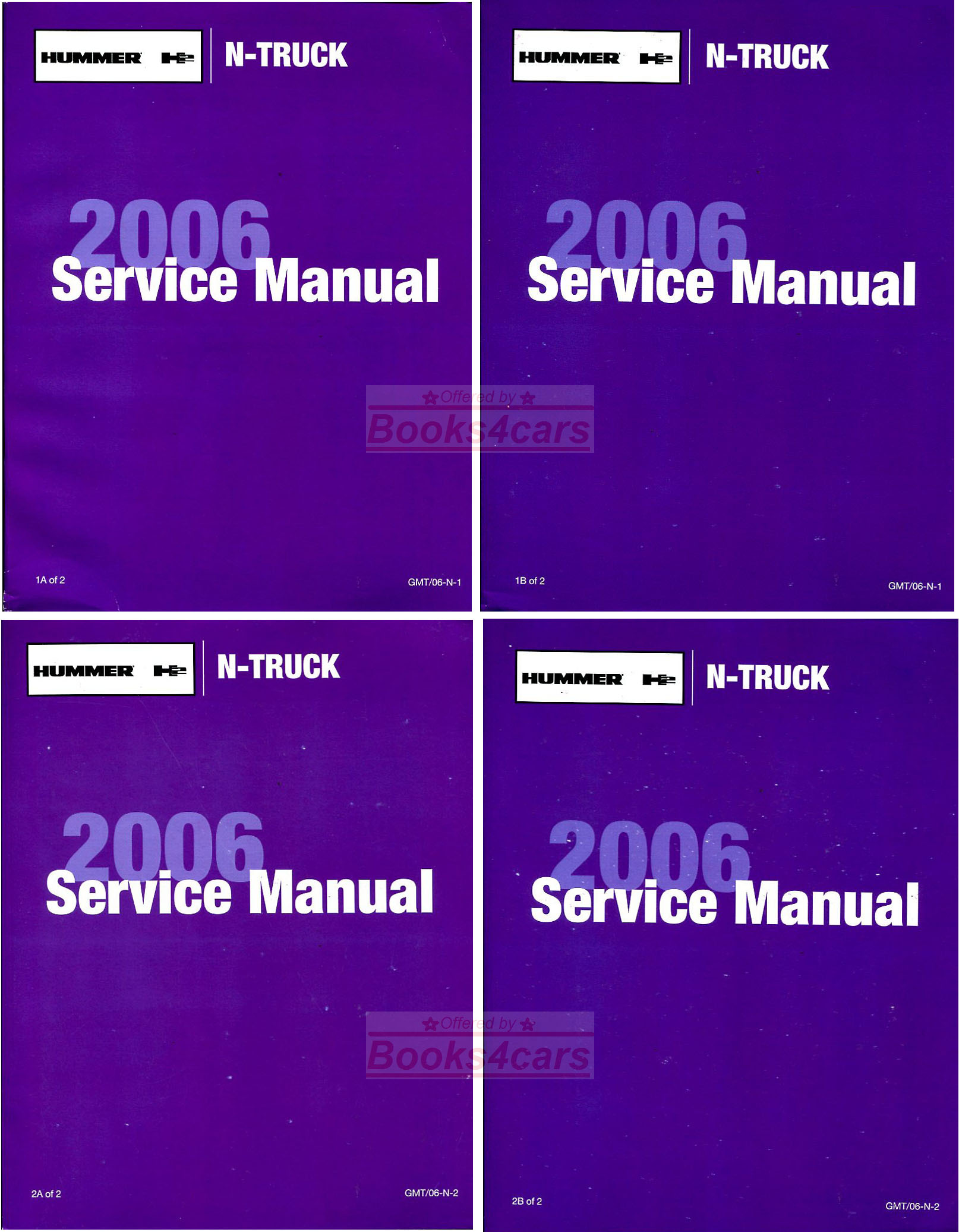 view cover of 2006 H2 Shop Service Repair Manual by Hummer