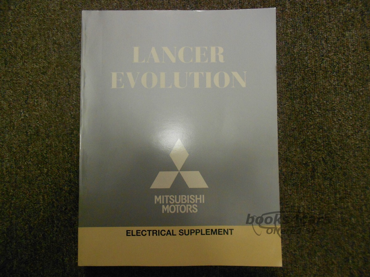 view cover of 2006 Lancer Evolution Electrical Supplement Shop Service Repair Manual by Mitsubishi