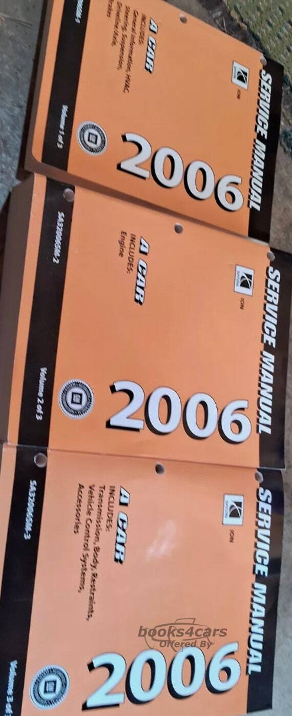 view cover of 2006 Vue Shop Service Repair Manual Set by Saturn