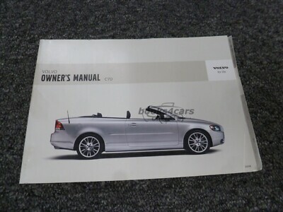 view cover of 2006 C70 owners manual by Volvo