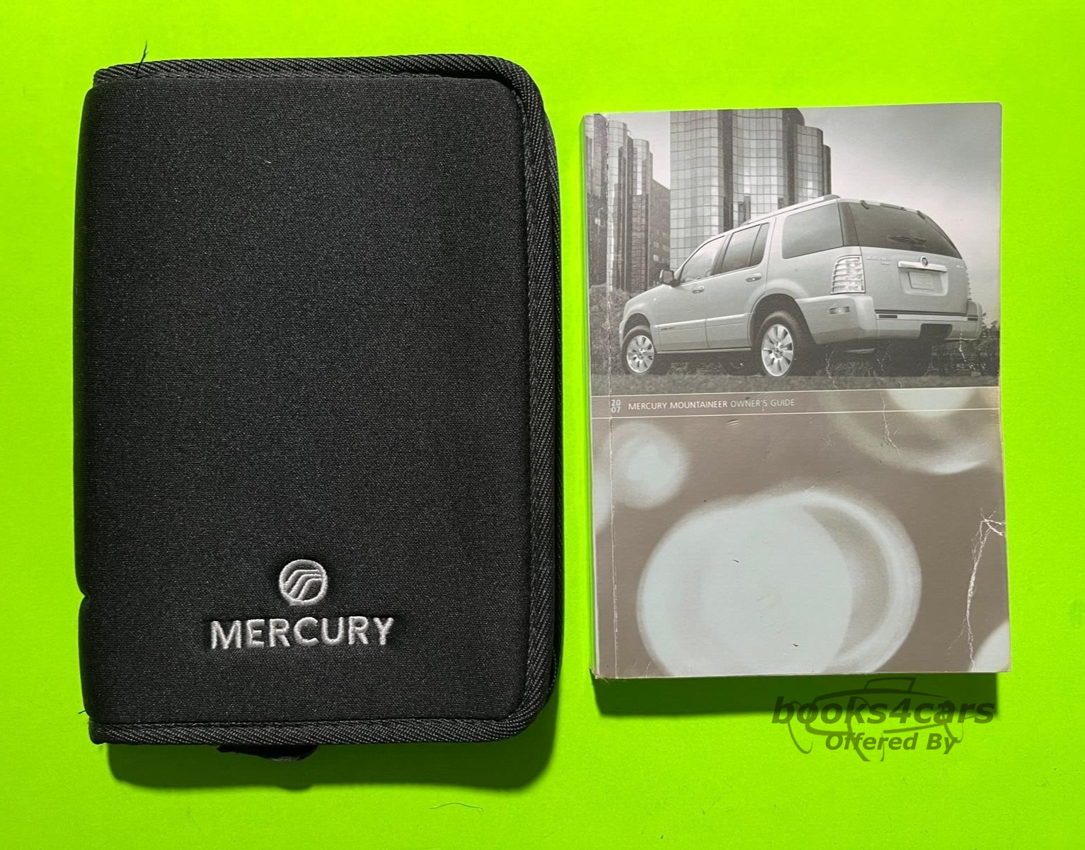 view cover of 2007 Mountaineer owners manual by Mercury