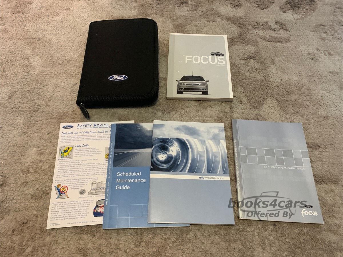 view cover of 2007 Ford Focus Owners Manual by Ford