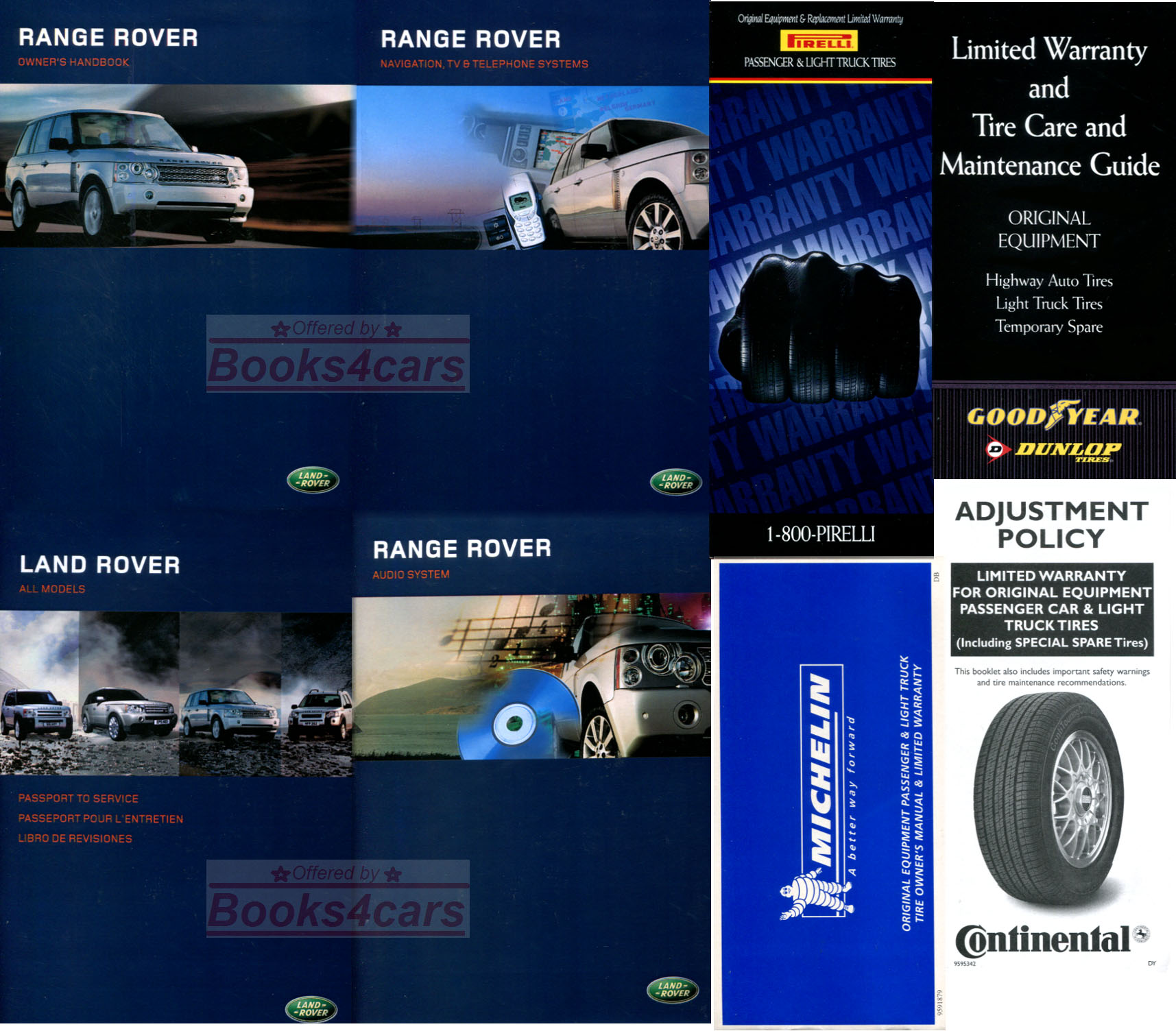 view cover of 2002-2012 Range Rover owners manual by Land Rover