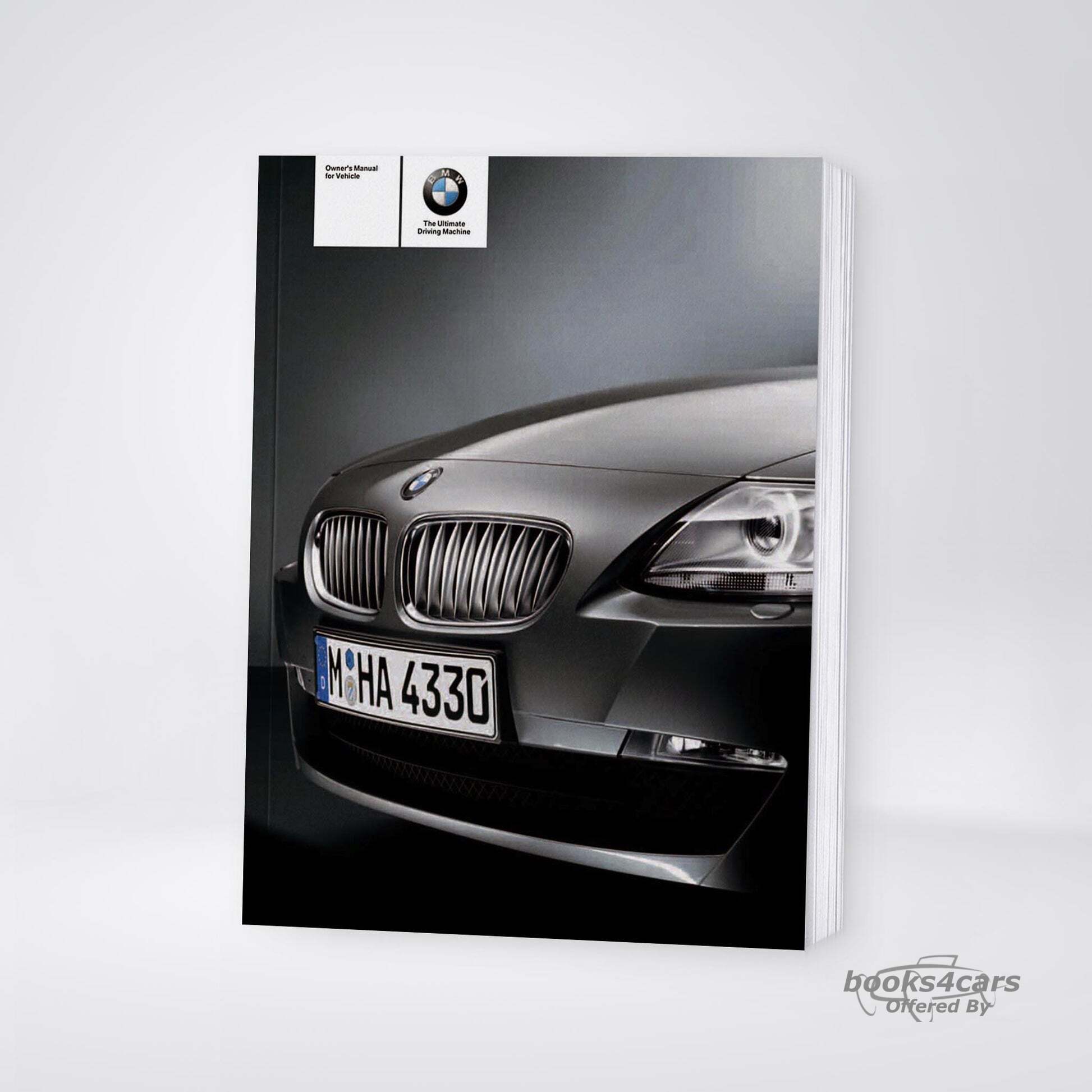 view cover of 2007 Z4 Owners Manual by BMW