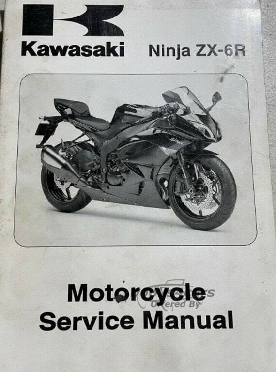 view cover of 2007 ZX-6R Shop Service Repair Manual by Kawasaki ZX6R