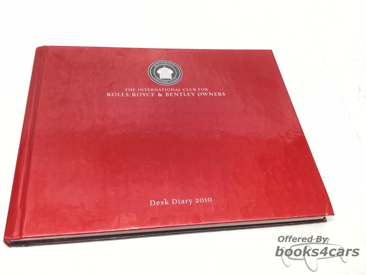 view cover of The International Club For Rolls-Royce & Bentley Owners Desk Diary 2007 calendar and planner