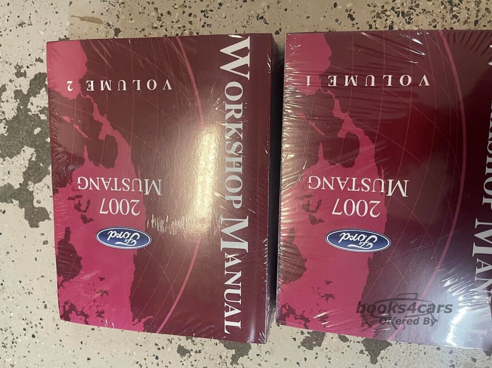view cover of 2007 Mustang shop service repair manual by Ford