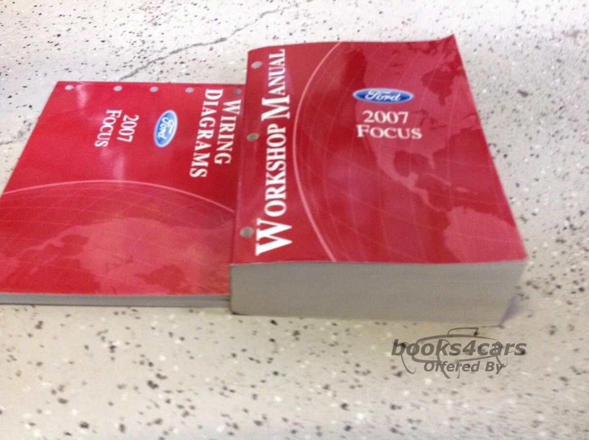 view cover of 2007 Focus workshop manual by Ford