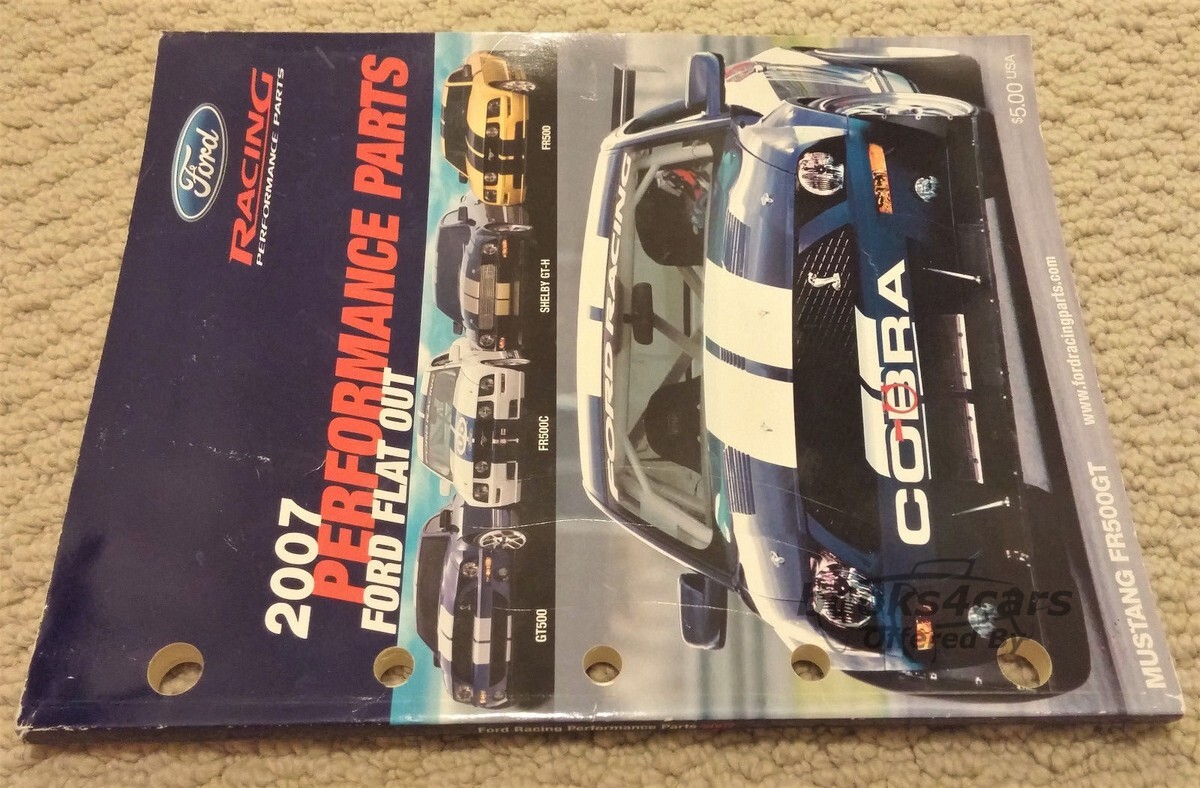 view cover of Ford Racing Performance Parts Catalogue (2007 edition)