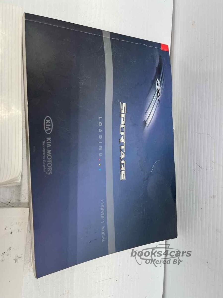 2007 Kia Sportage owners manual